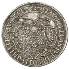 2 Ducats - Maximilian II Emanuel Birth of Prince Charles Albert, Silver pattern