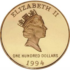 100 Dollars - Elizabeth II Royal Visit
