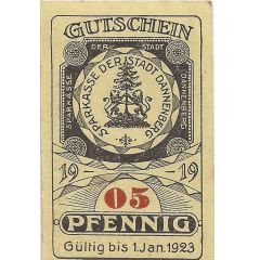 5 Pfennig Sparkasse