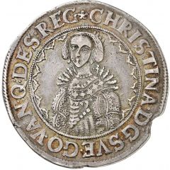1/2 Thaler - Christina