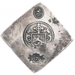 1/2 Daalder Silver, Klippe
