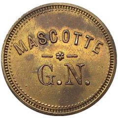 5 Cents - Mascotte G. N. St. Henri, Quebec
