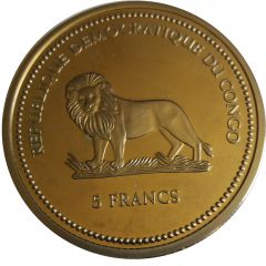 5 Francs Quetzal
