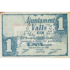 1 Peseta Valls