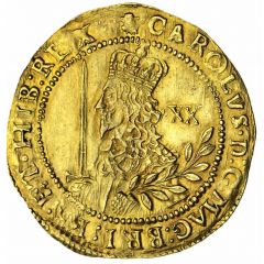 1 Unite - Charles I Oxford mint