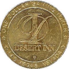 1 Dollar Gaming Token - Desert Inn Las Vegas