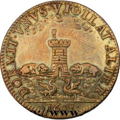 Token - États de Bourgogne Maire de Dijon Jean de Frasans, 3ème type