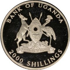2000 Shillings The Sphinx and the pyramids