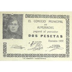 2 Pesetas Almuradiel