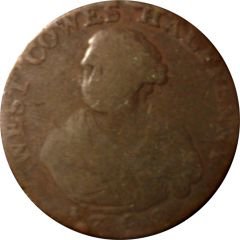 1/2 Penny Hampshire - West Cowes / Thomas Ayrton