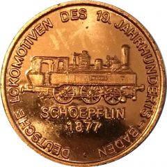 150 years of German Railroads Schoepflin 1877
