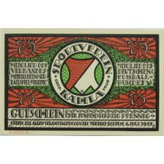 75 Pfennig Sportverein Kahla - B1
