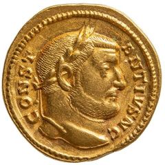Aureus - Constantius Chlorus MARTI PROPVGNATORI, Treveri