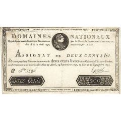 200 Livres Assignat