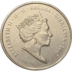 5 Pence - Elizabeth II 1967 Referendum Anniversary