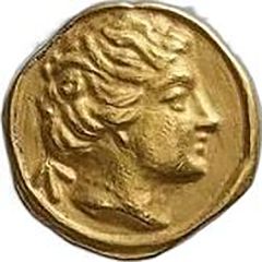 Gold 50 Asses Female head series II