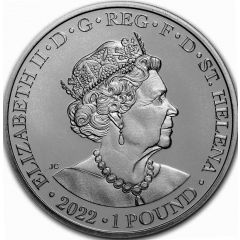 1 Pound - Elizabeth II Hera and the Peacock