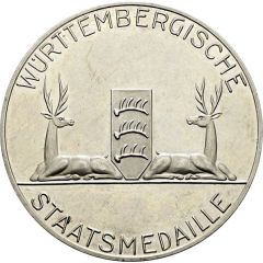 Württemberg State award medal for agriculture