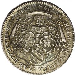 1/8 Thaler - August Philip Death of Francis Christoph