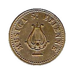 Phonograph Token - Musica Saint-Etienne