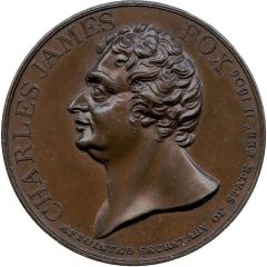 Medal Charles James Fox