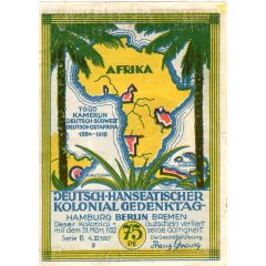 75 Pfennig Deutsch-Hanseatischer Kolonialgedenktag - B3: Carl Peters