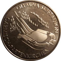 Medal - Mémodaille Europe Collection Garmisch-Partenkirchen - Olympic Ski Stadium