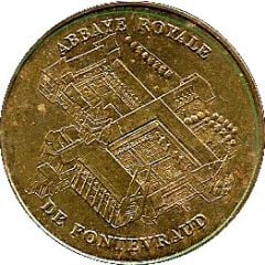 Monnaie de Paris Tourist Token - Abbaye Royale de Fontevraud