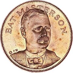 Husky Oil Co. - Rugged Americans Bat Masterson