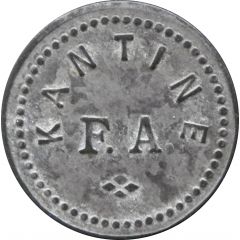 5 Pfennig - Kantine F.A.
