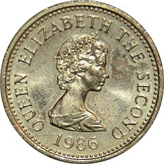 1 Pound - Elizabeth II Grouville