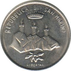 1 Lira Moon Landing