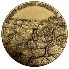 Medal - Nation Parks Centennial Grand Canyon National Park