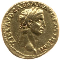 Aureus - Claudius IMPER RECEPT