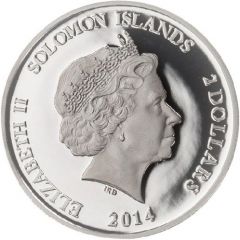 2 Dollars - Elizabeth II Scarab