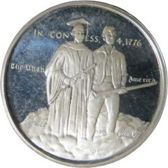 Medal - American Revolution Bicentennial Massachusetts