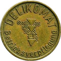 Token - Delikomat Wertmarke