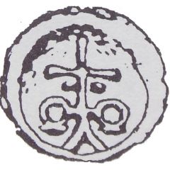 Denier Bracteate - Premislaus II or Wenceslaus II or Ladislaus the Short Gdańsk mint