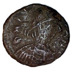 5 Nummi - Justin II Ravenna