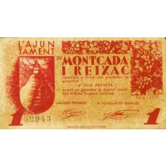 1 Peseta Montcada i Reixac