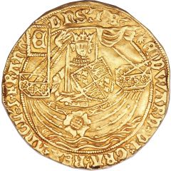 1 Ryal - Edward IV 1st reign, Light coinage