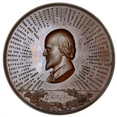 Medal - Victoria William Shakespeare, L.C. Wyon
