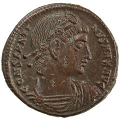 Nummus - Constantinus I GLORIA EXERCITVS, Heraclea