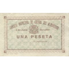 1 Peseta Cuevas del Almanzora