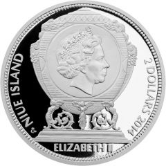 2 Dollars - Elizabeth II Gustav Fabergé