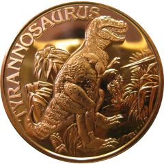 1 oz Copper Tyrannosaurus