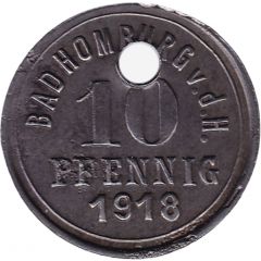10 Pfennig - Bad Homburg vor der Höhe