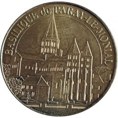 Jeton touristique - Monnaie de Paris - Basilique de Paray-Le-Monial