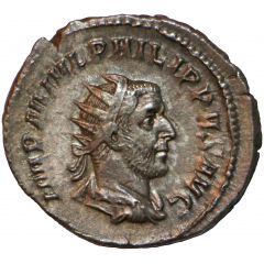 Antoninianus - Philippus I ANNONA AVGG, Annona