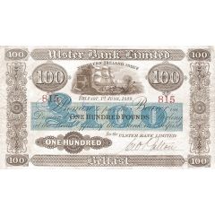 100 Pounds Ulster Bank